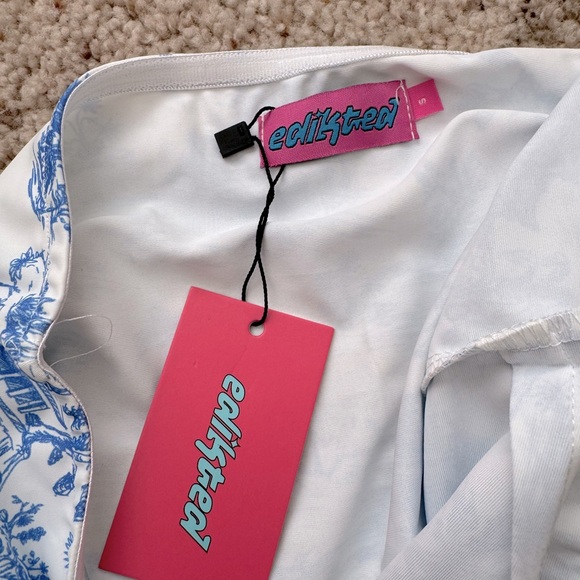 Strapless Crop Top | Edikted | Size S 🤍 - Picture 3 of 3